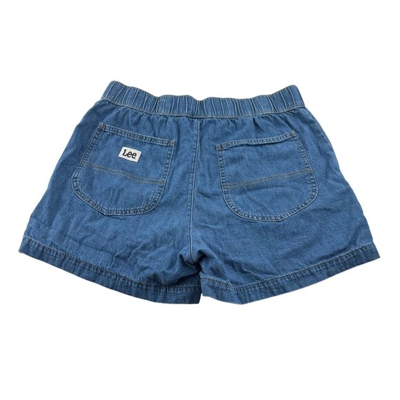 Lee Women's Denim Shorts size 12 Elastic Waist - Picture 5 of 5
